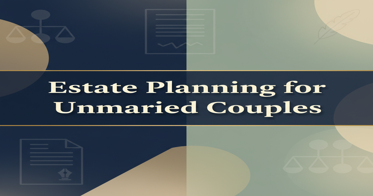 Estate Planning for Unmarried Couples