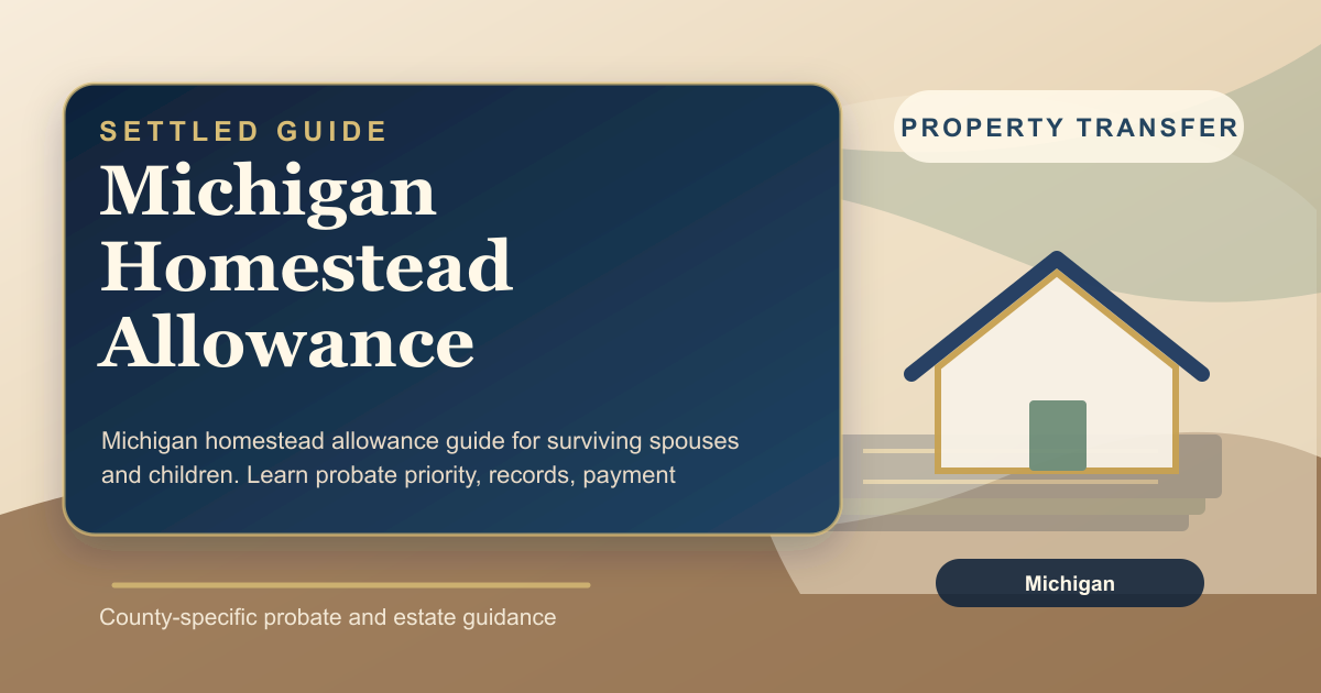 Michigan Homestead Allowance