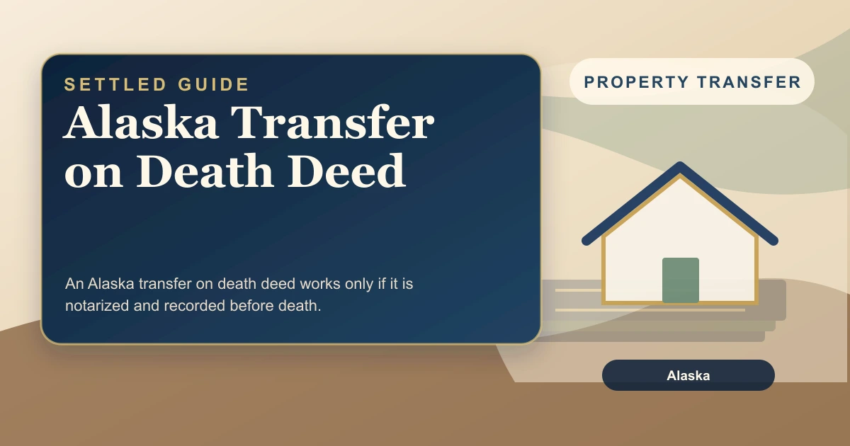 Alaska Transfer on Death Deed