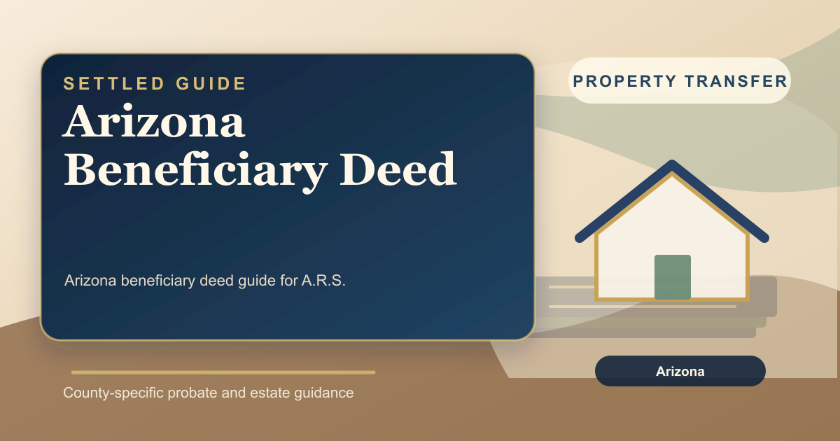 Arizona Beneficiary Deed