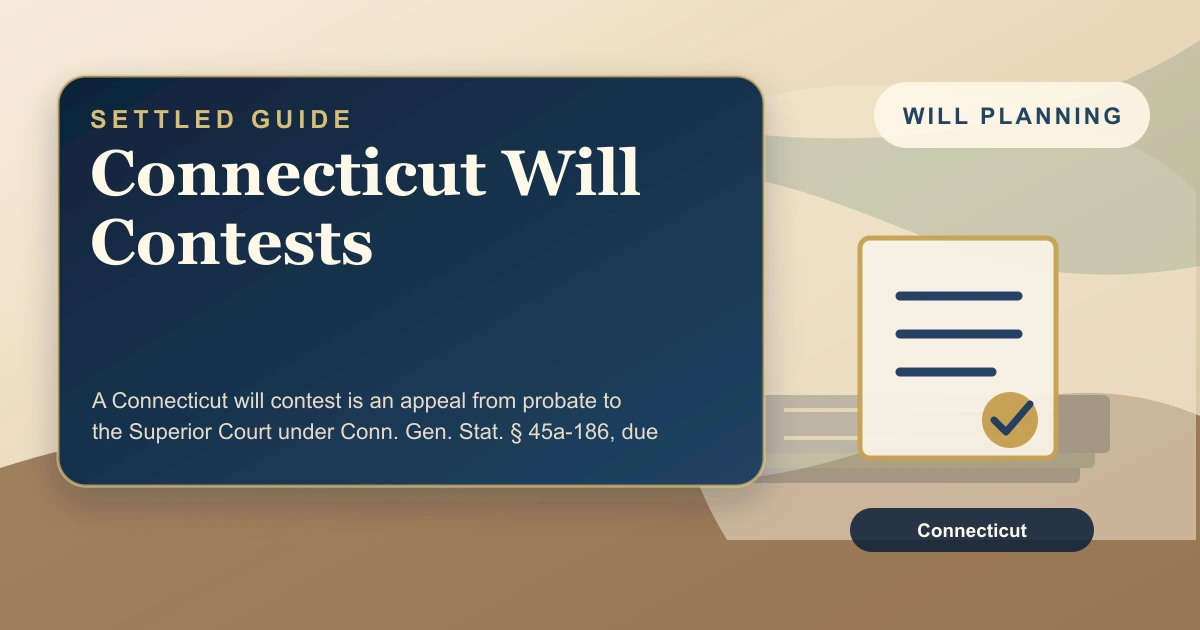 Connecticut Will Contests