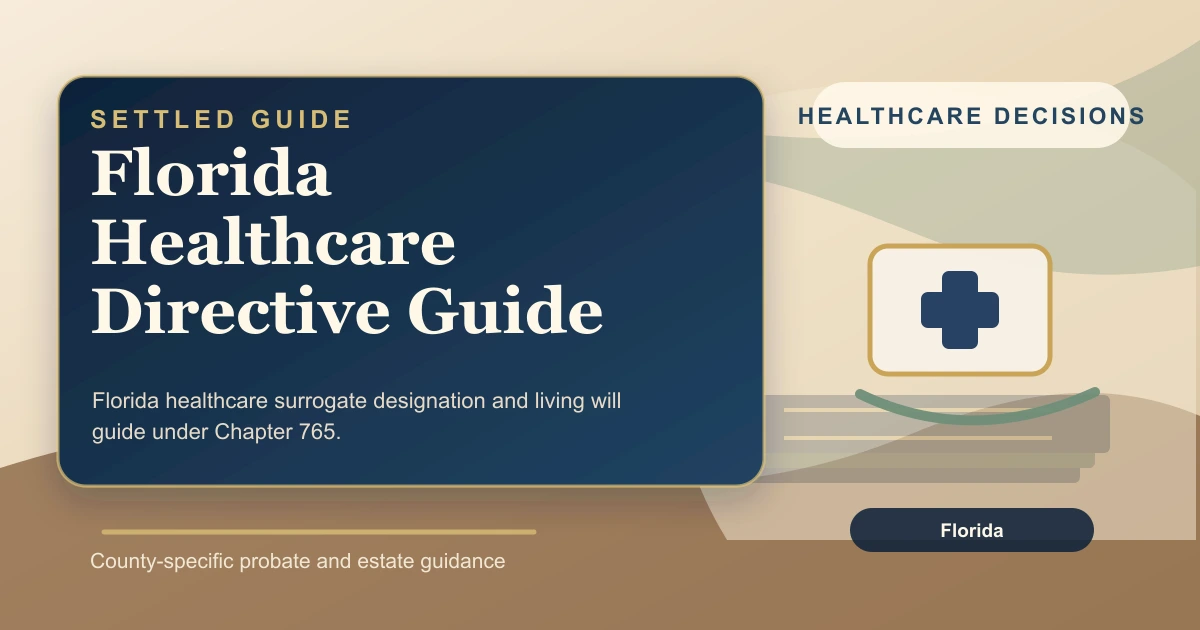 Florida Healthcare Directive Guide