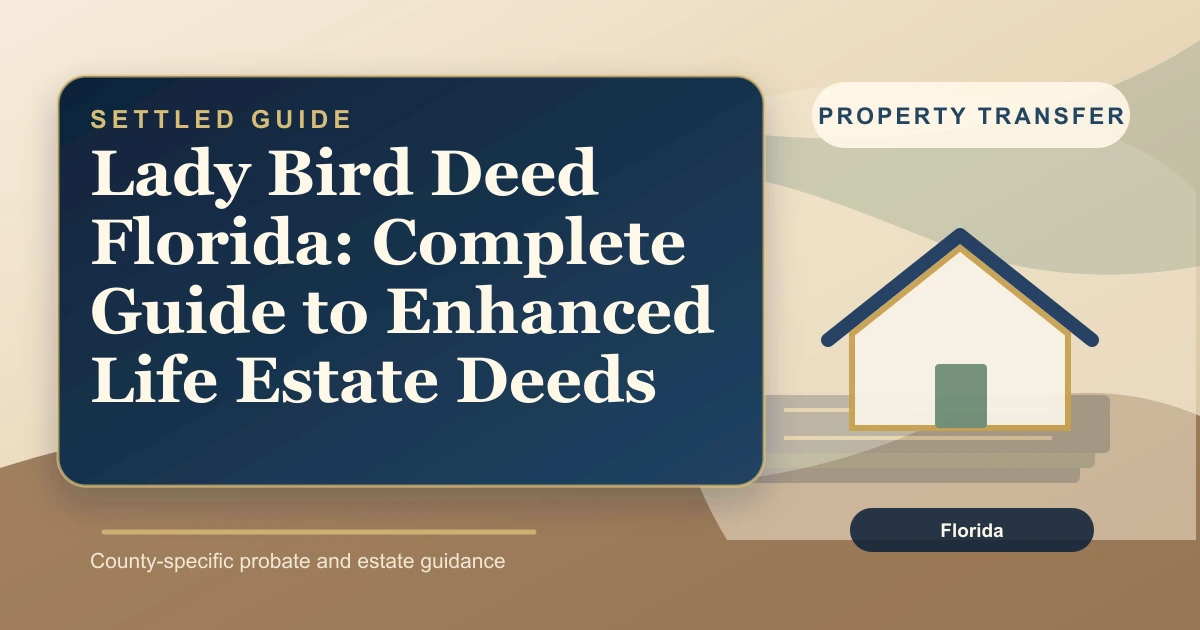 Lady Bird Deed Florida: Complete Guide to Enhanced Life Estate Deeds