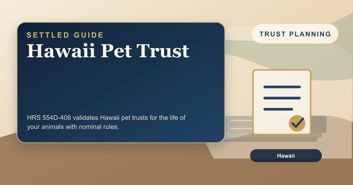 Hawaii Pet Trust