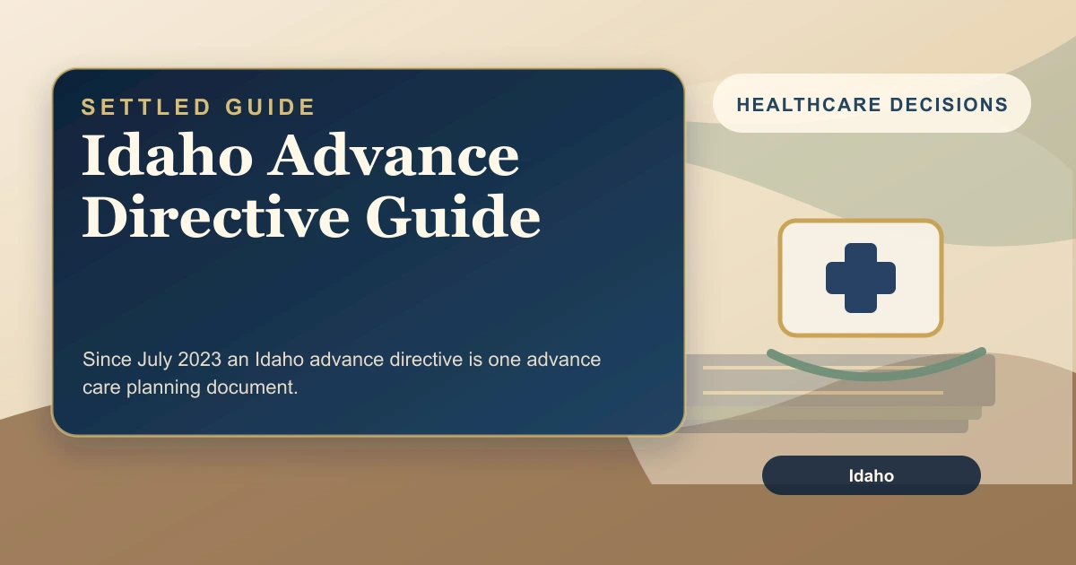 Idaho Advance Directive Guide