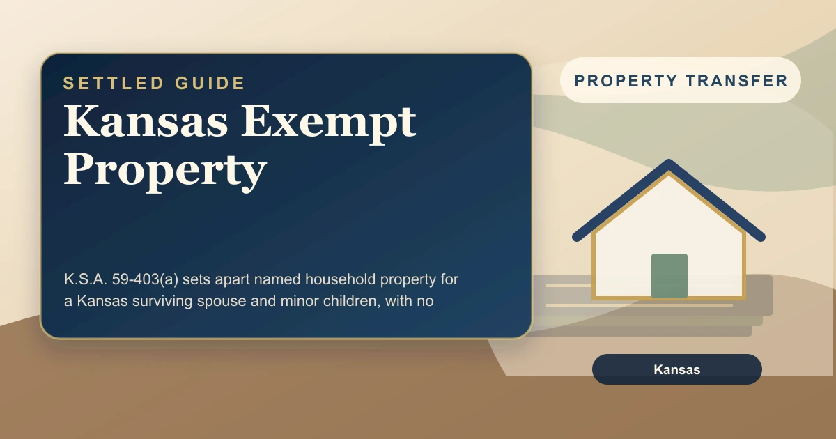 Kansas Exempt Property