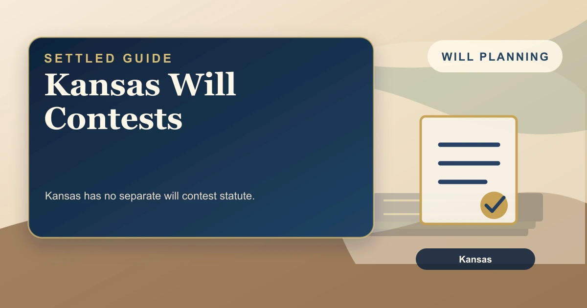 Kansas Will Contests