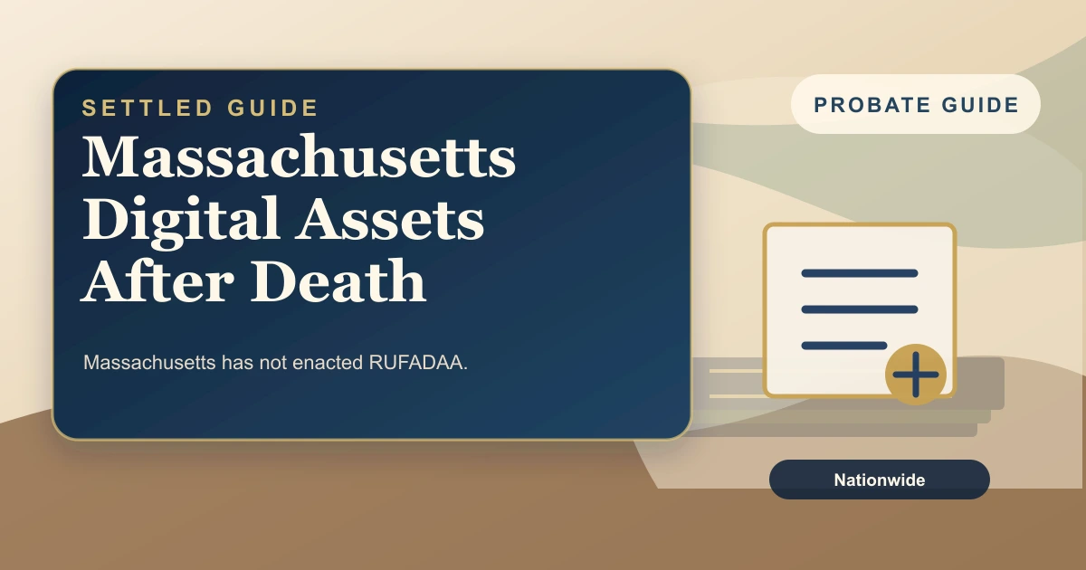 Massachusetts Digital Assets After Death