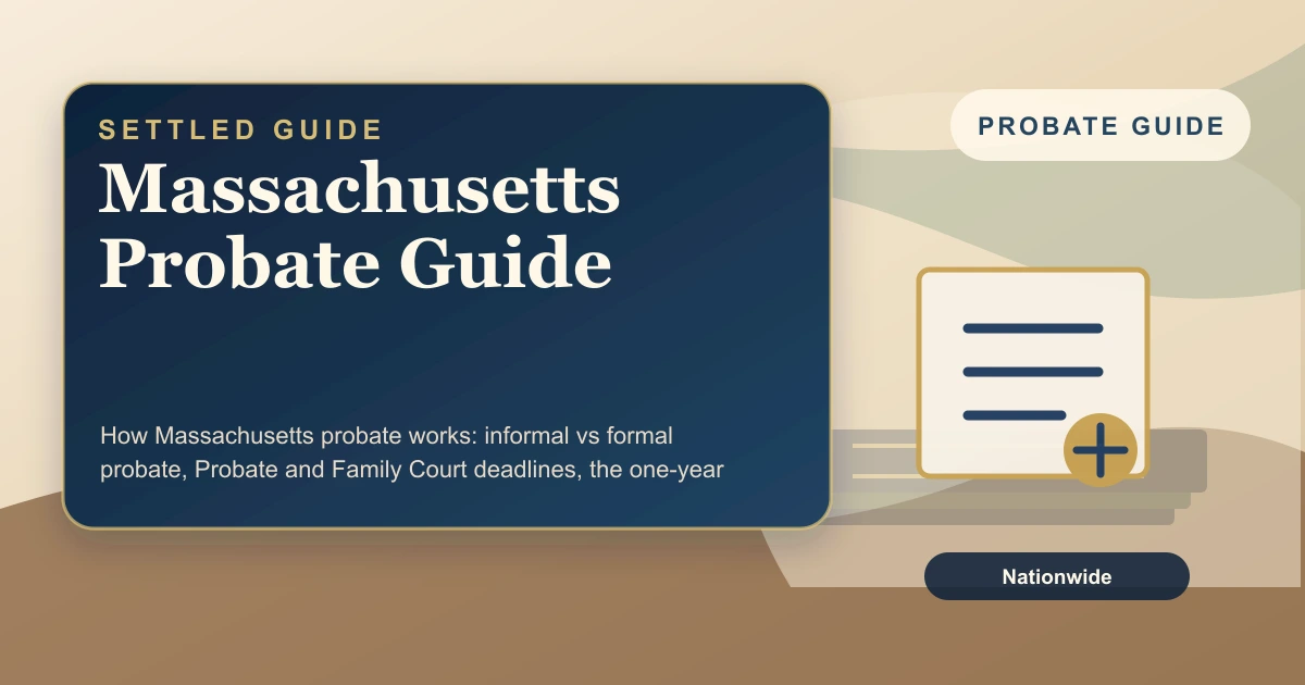 Massachusetts Probate Guide