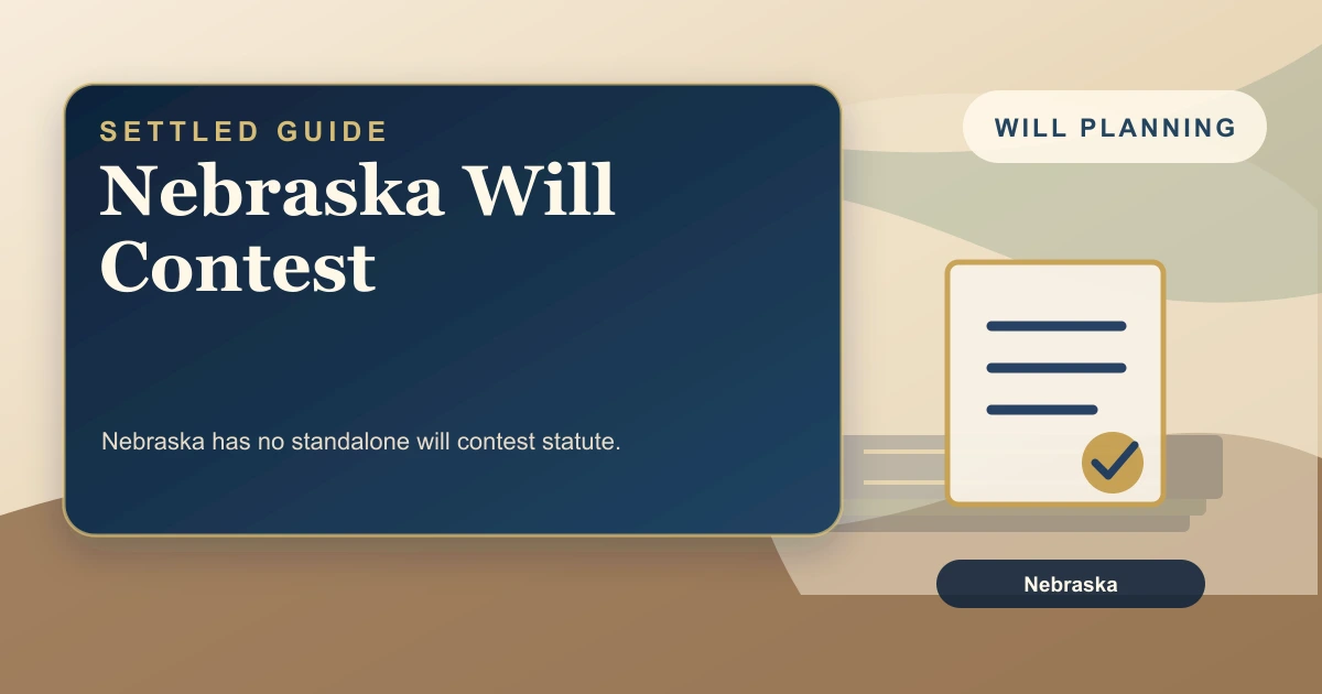 Nebraska Will Contest