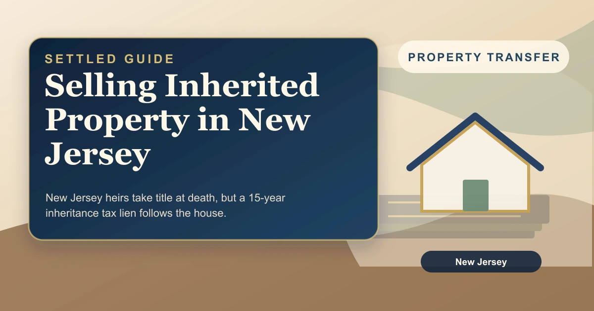 Selling Inherited Property in New Jersey