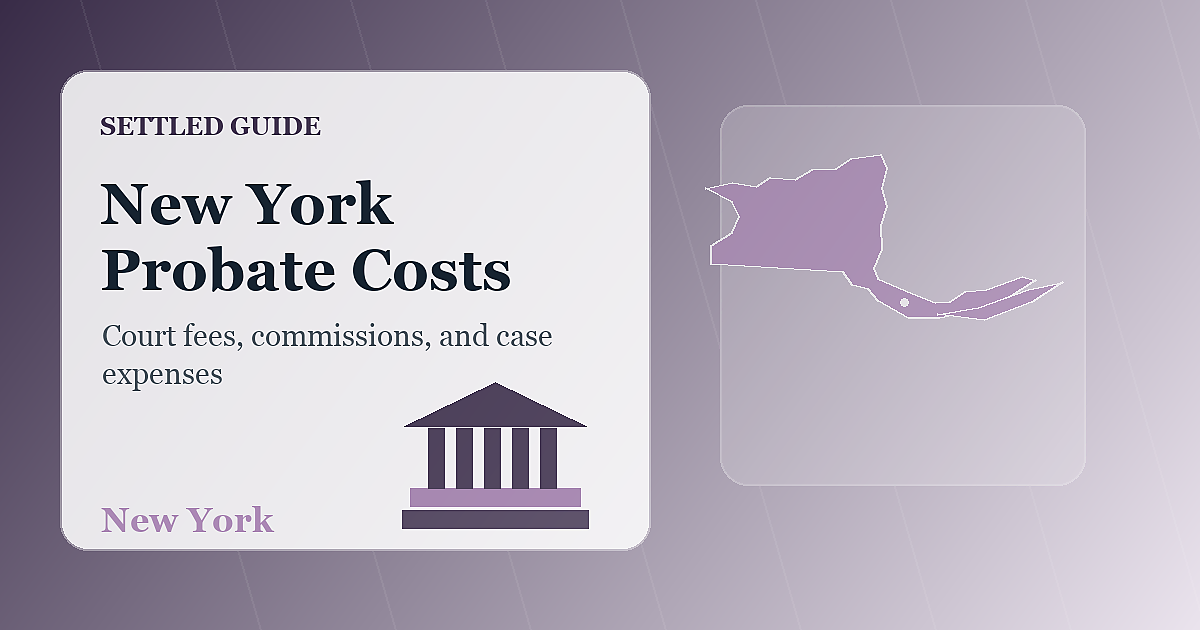 New York Probate Costs