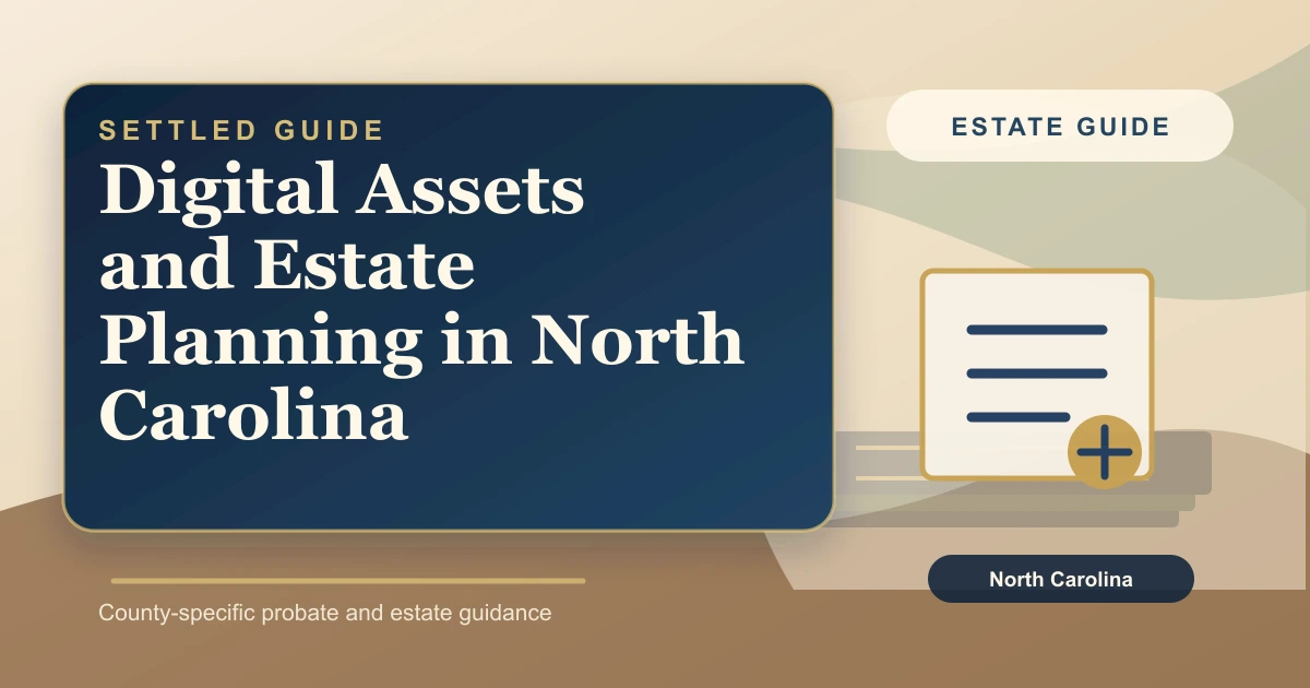 Digital Assets and Estate Planning in North Carolina