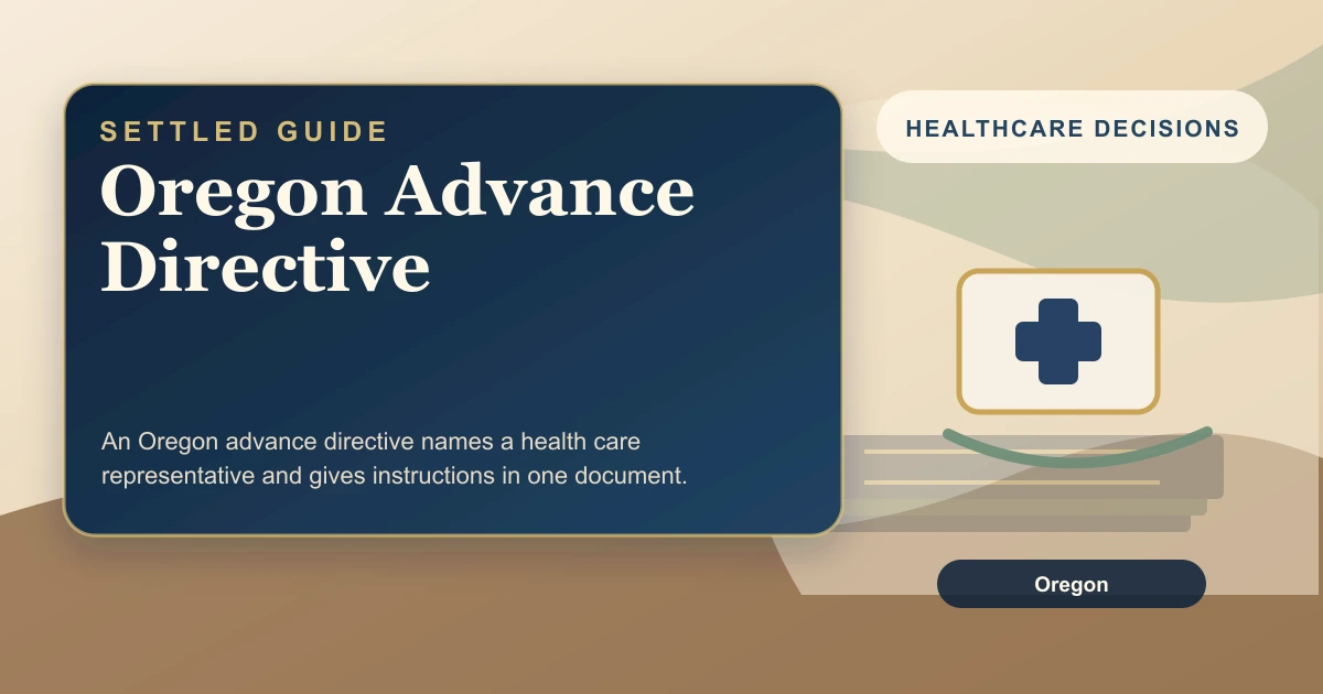 Oregon Advance Directive