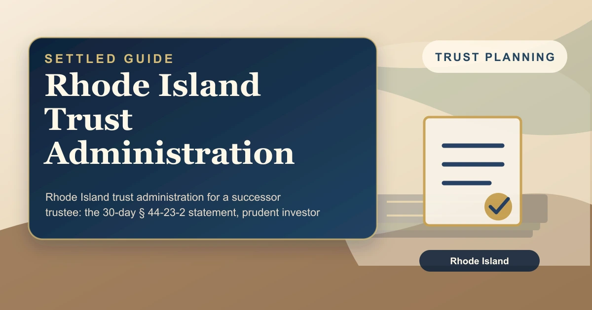 Rhode Island Trust Administration
