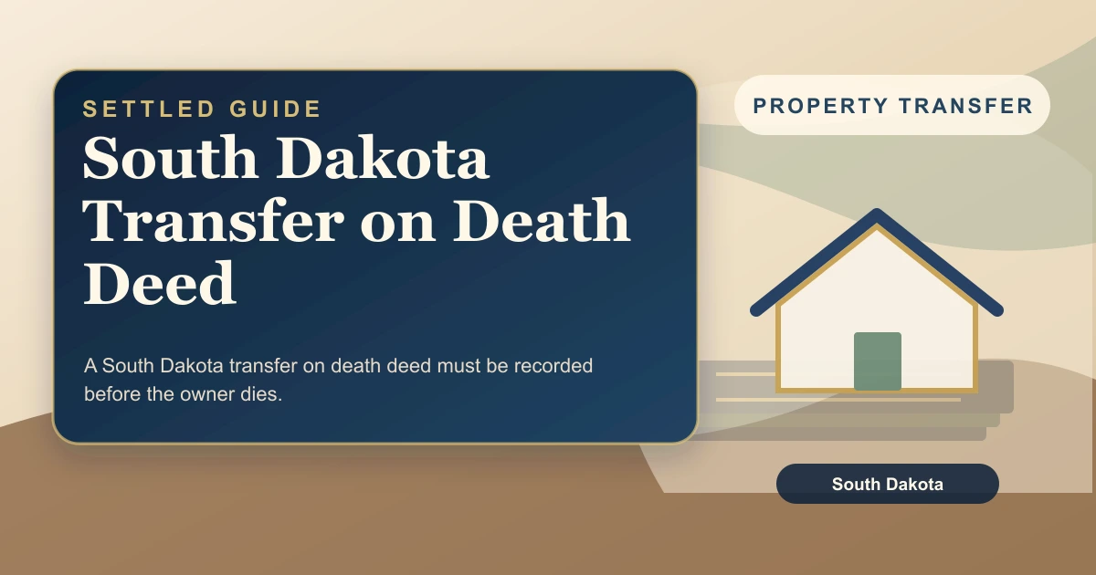 South Dakota Transfer on Death Deed