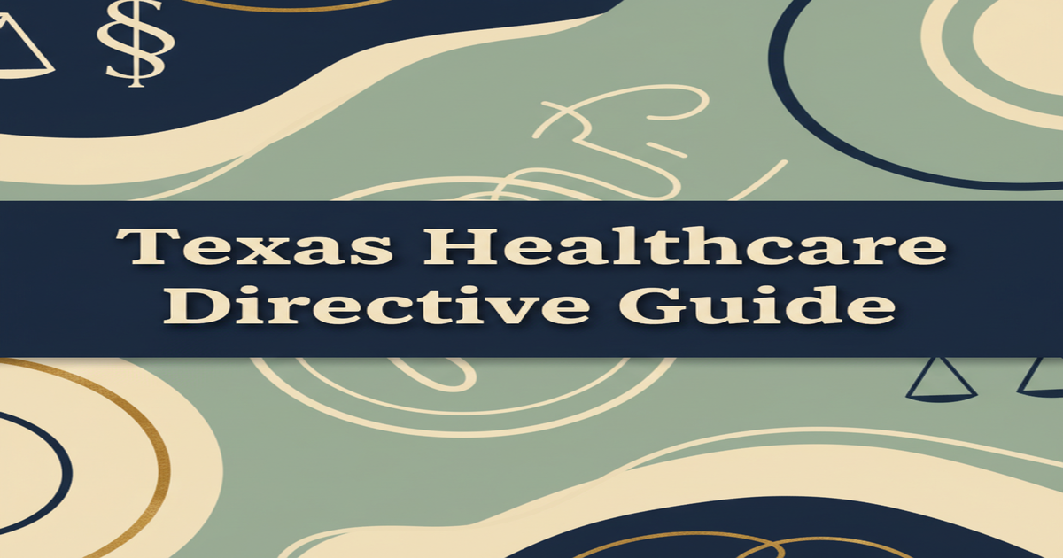 Texas Healthcare Directive Guide