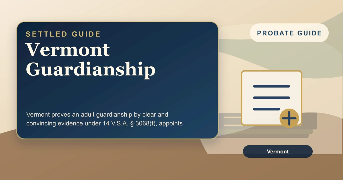 Vermont Guardianship