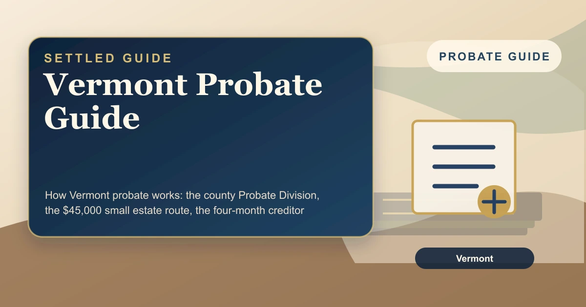Vermont Probate Guide