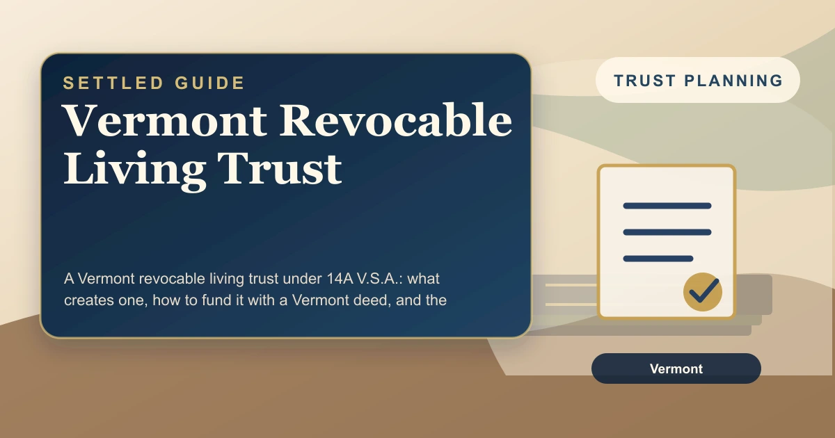 Vermont Revocable Living Trust