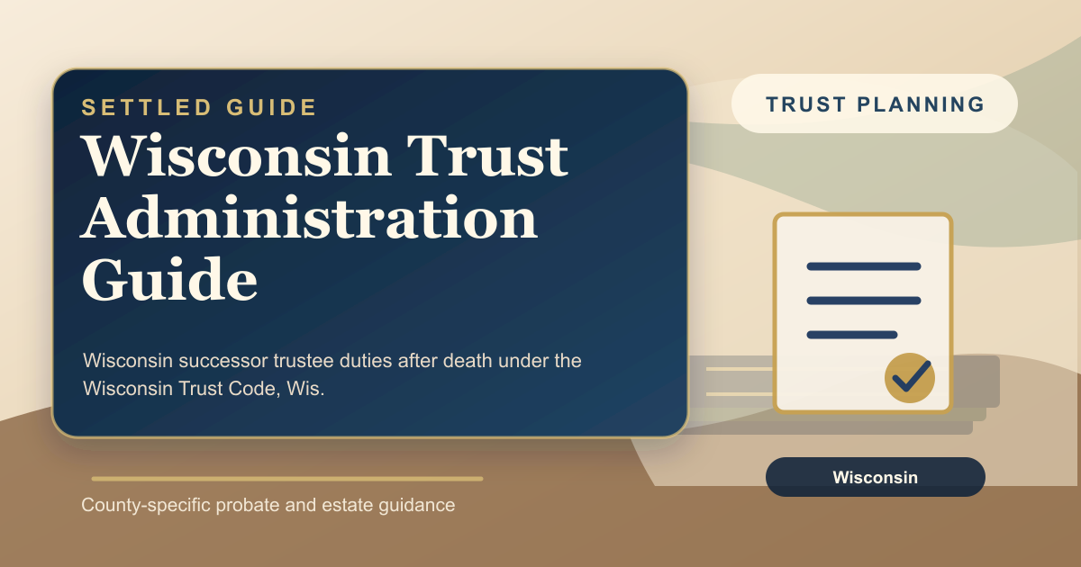 Wisconsin Trust Administration Guide